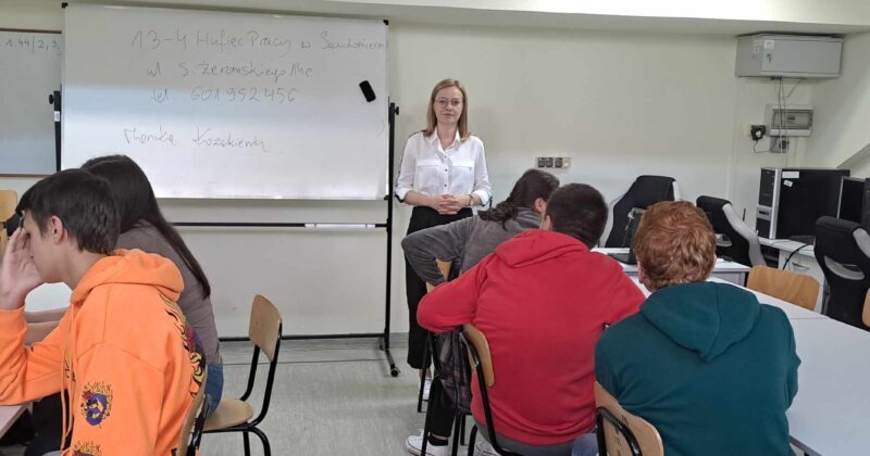 Spotkanie informacyjne z pierwszoklasistami w Sandomierzu