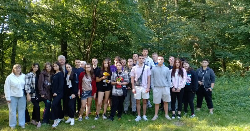 „Młodzież ponad granicami – spotkanie polsko – ukraińskie” Szlakiem Rezerwatu Florystycznego –Gaj