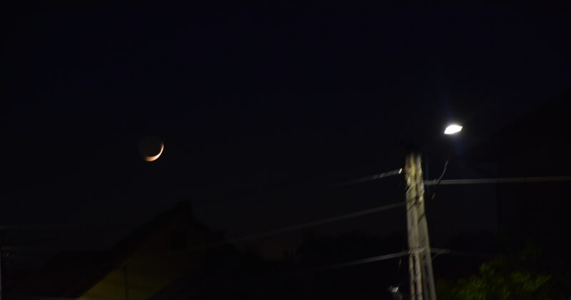 Zaćmienie Księżyca w 13-3 OSiW w Pińczowie.